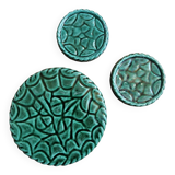 Vallauris coasters and bottle coasters