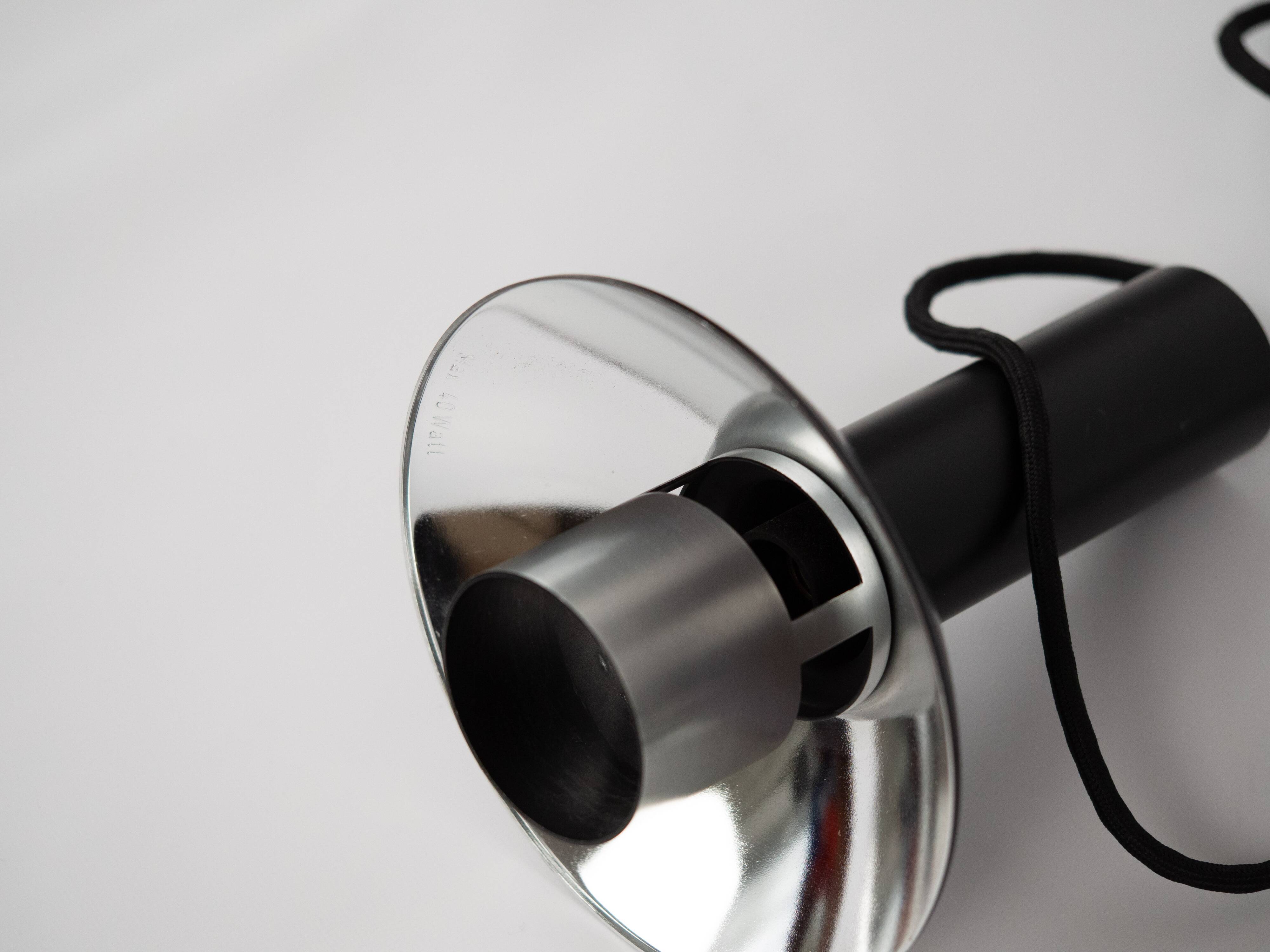 Pair of 2 Danish vintage pendant lamp Louise by Louis Poulsen, 1970s