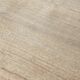 Table with central leg in solid oak, natural wood, carved base
