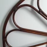 Rattan headboard 2 people