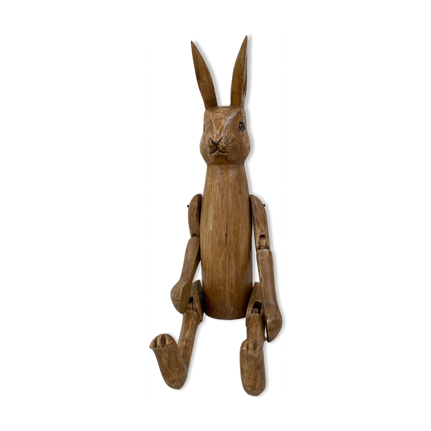 Hare Hennow XL articulated in wood 70cm