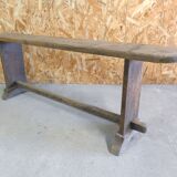 old farm bench