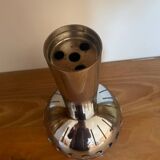 Vintage seventies chrome pendant light