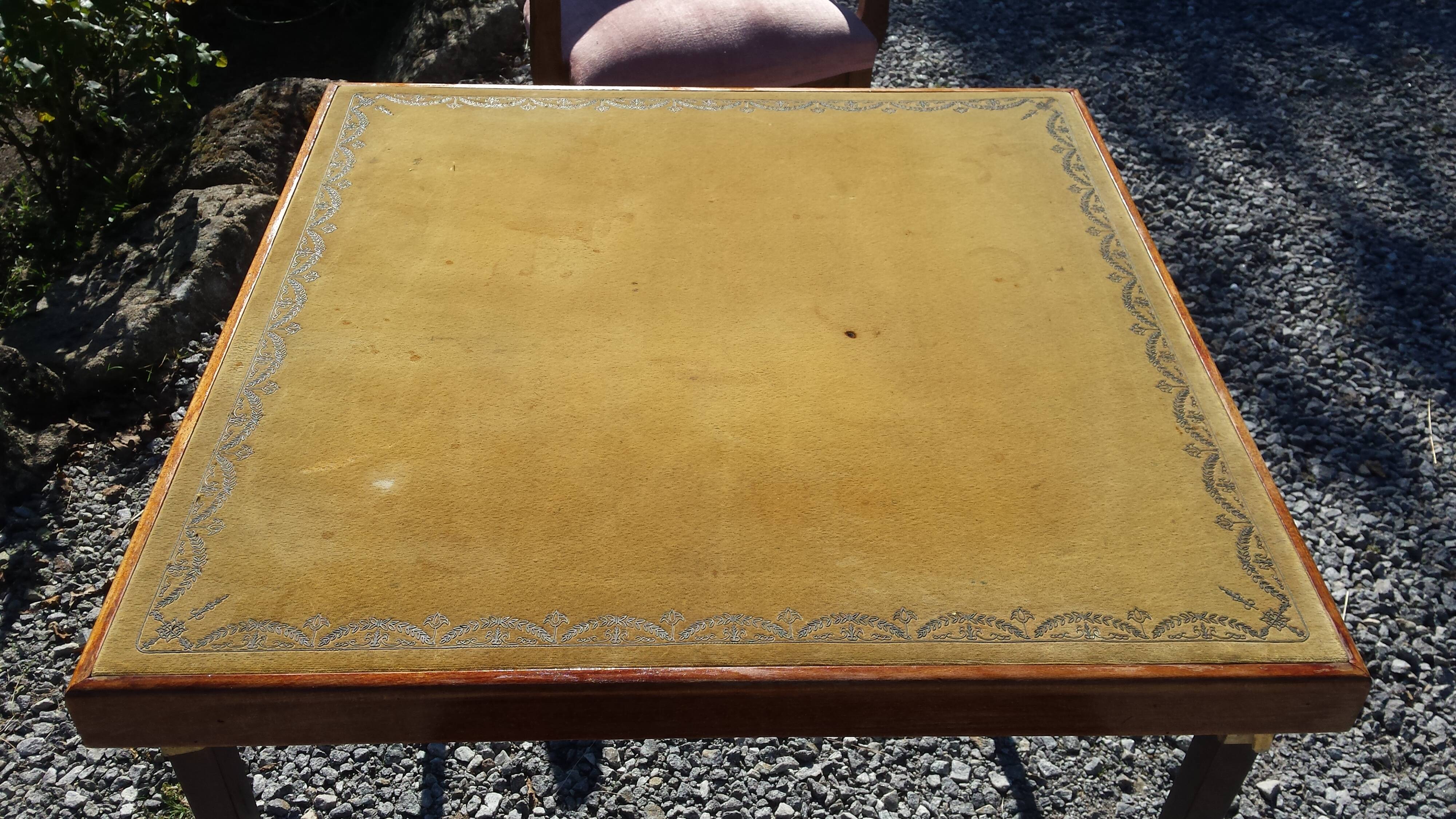 Game table, bridge table