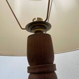 Art Deco solid wood table lamp