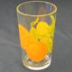 Set of 4 ARCOROC glass orangeade glasses. 1970s.