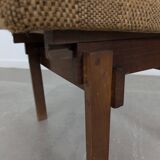 Pair of Rietveld Style Chairs with Adjustable Seat and Backrest, 1950s