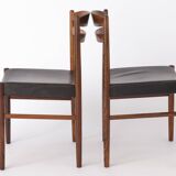 2 Vintage Dining Chairs 1960s, by Albert Johansson & Söner, Hyssna, Sweden