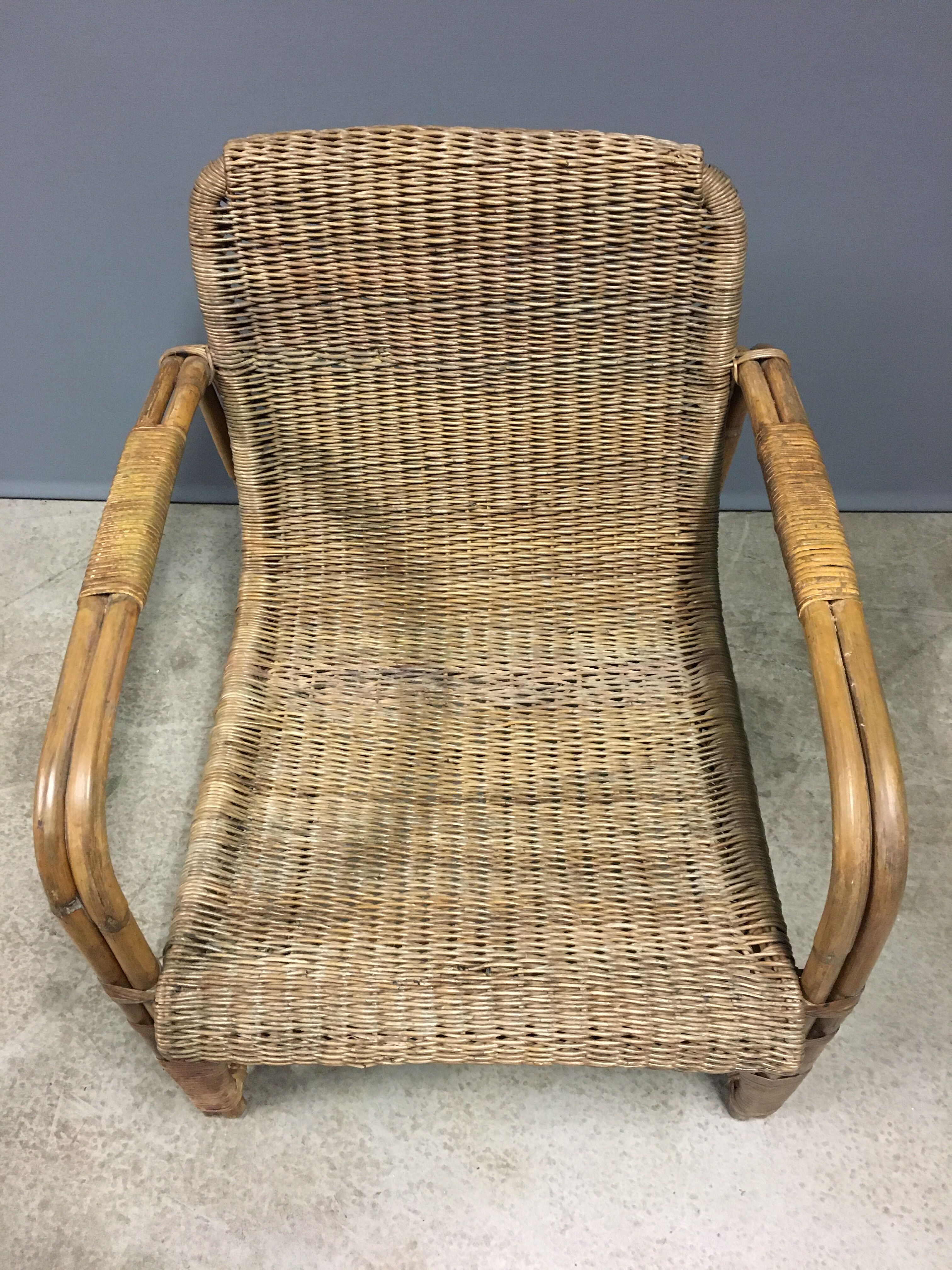 Rare Erich Dieckmann lounge chair 1930.