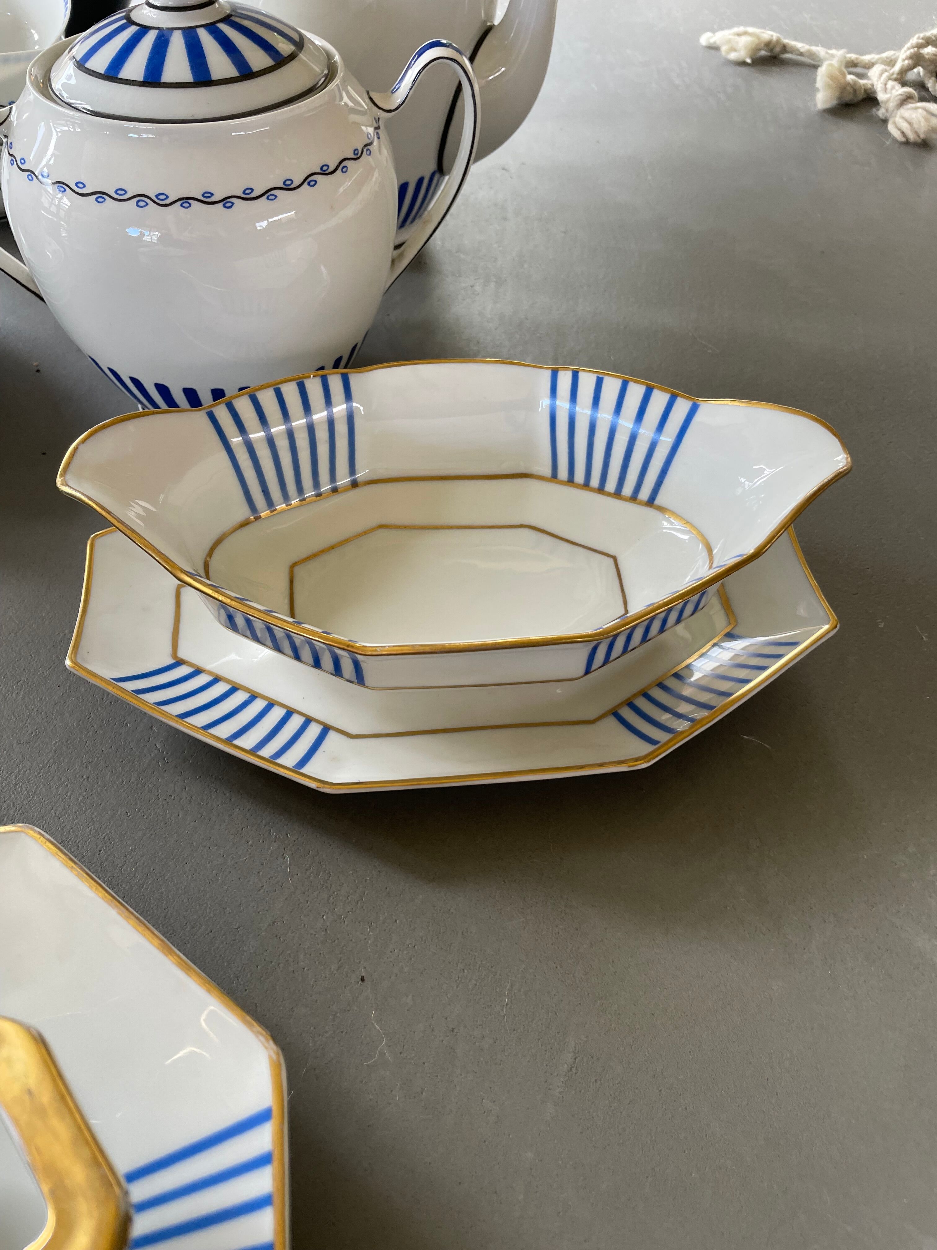 Set XXL crockery Limoges A.Lanternier