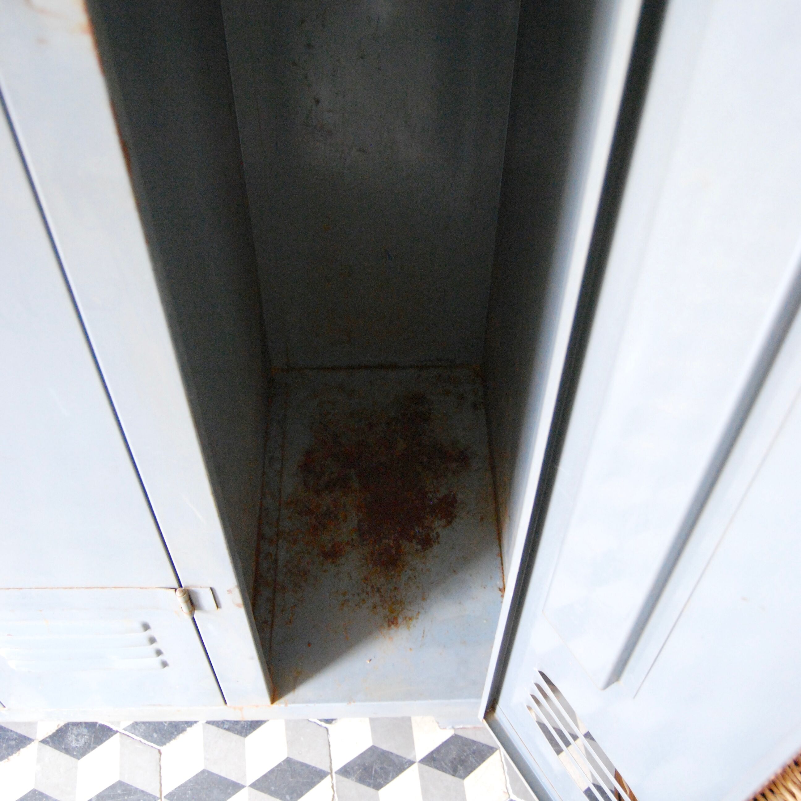 Industrial metal locker