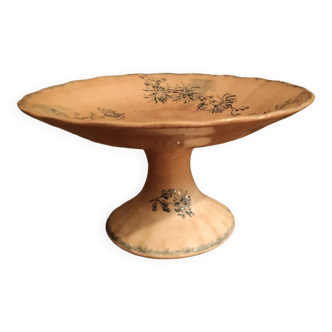 French antique ironstone fruit bowl by HBC Choisy-le-Roi