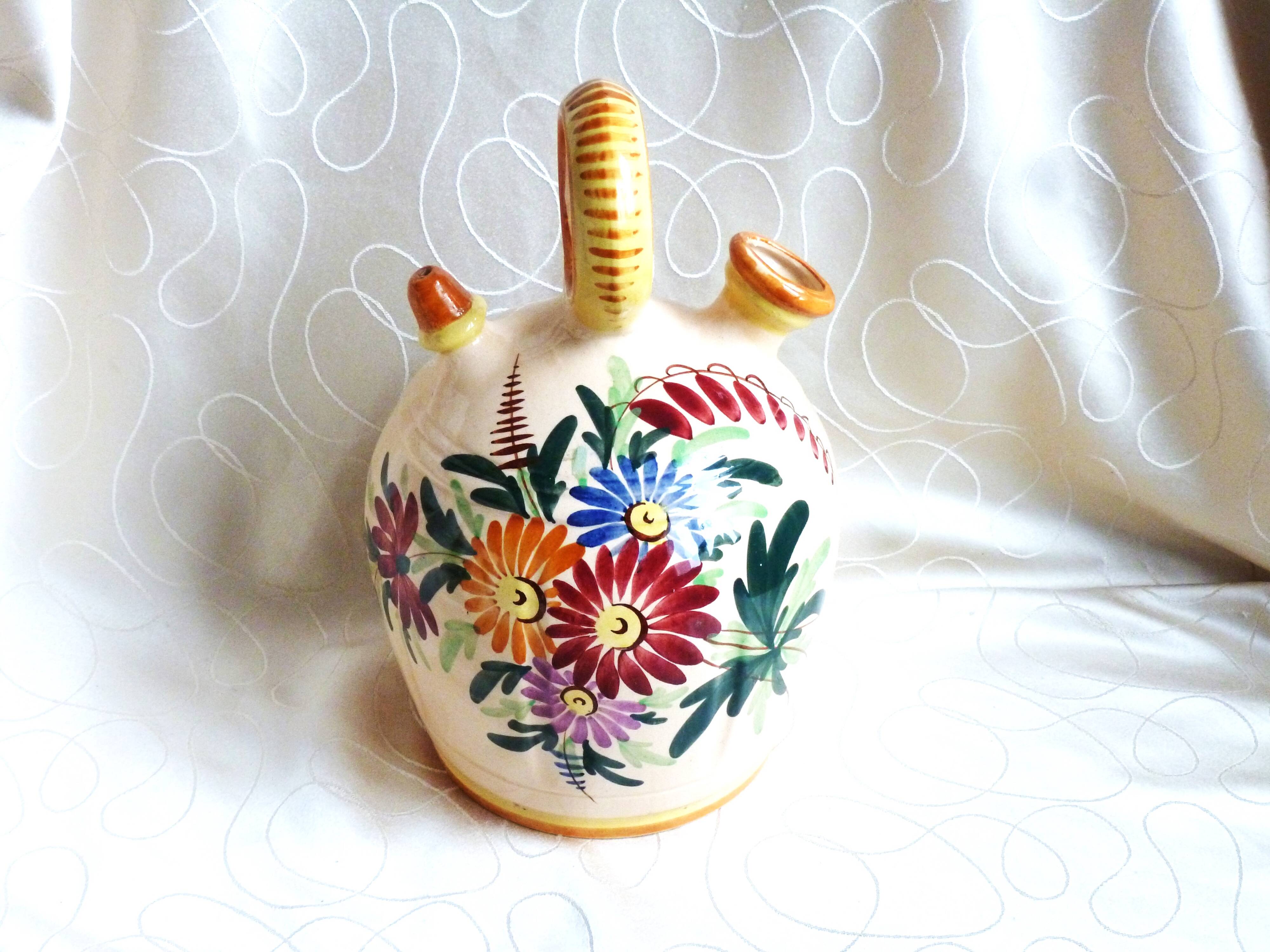 Vintage jug, handmade pint jug, home decor