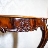 Set of Antique Louis Philippe Mirror and Console Table, 1890s