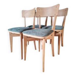 Chaises bistrot vert