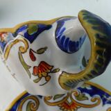 Two cups of earthenware "Rouen"