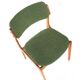 Set of 4 Erik Buch chairs for O.D. Møbler model 49 'Bur'