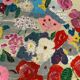 Peinture bouquet de fleurs tableau naïf