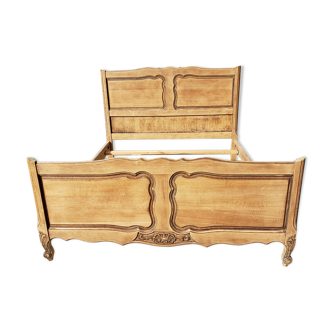 Restyled solid oak bed