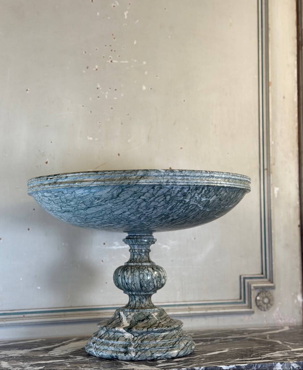 Footed cup, Campan marble tazza around 1880