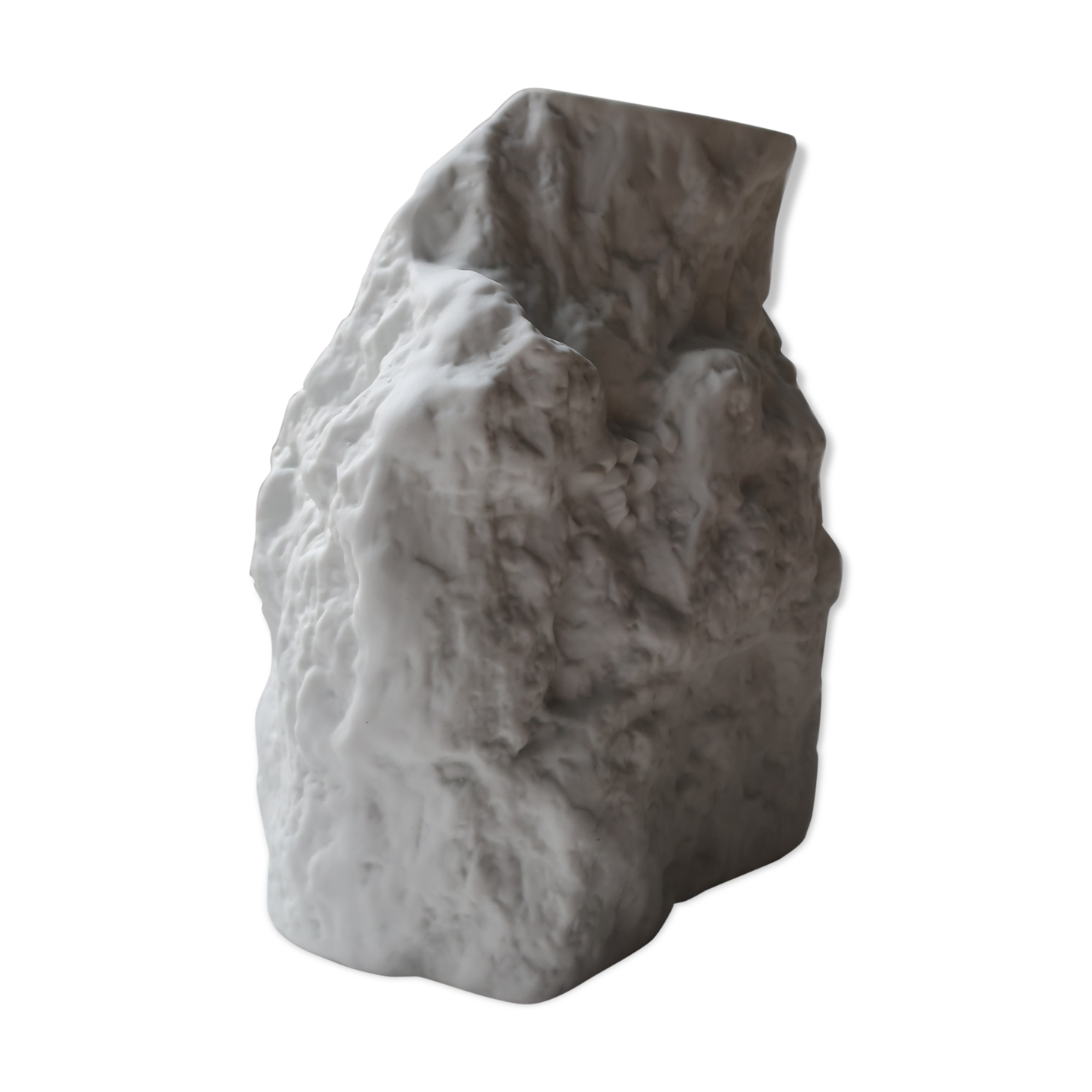 Vintage 80s brutalist vase