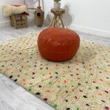 Handmade wool Berber rug 250 X 150 CM