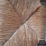 Paire de chaises en bois