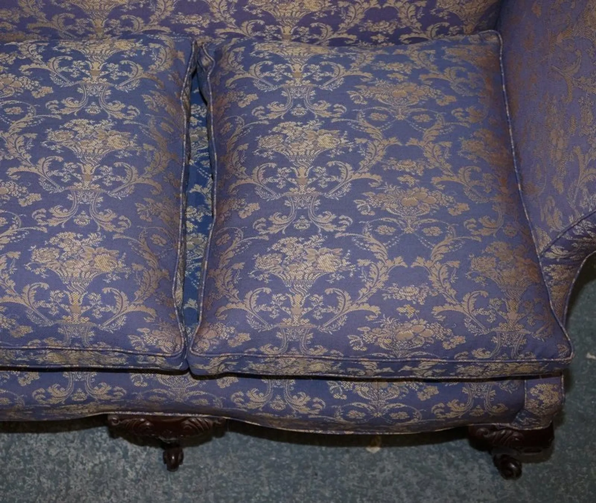 Chippendale 3-Seater Sofa Antique Country House, England