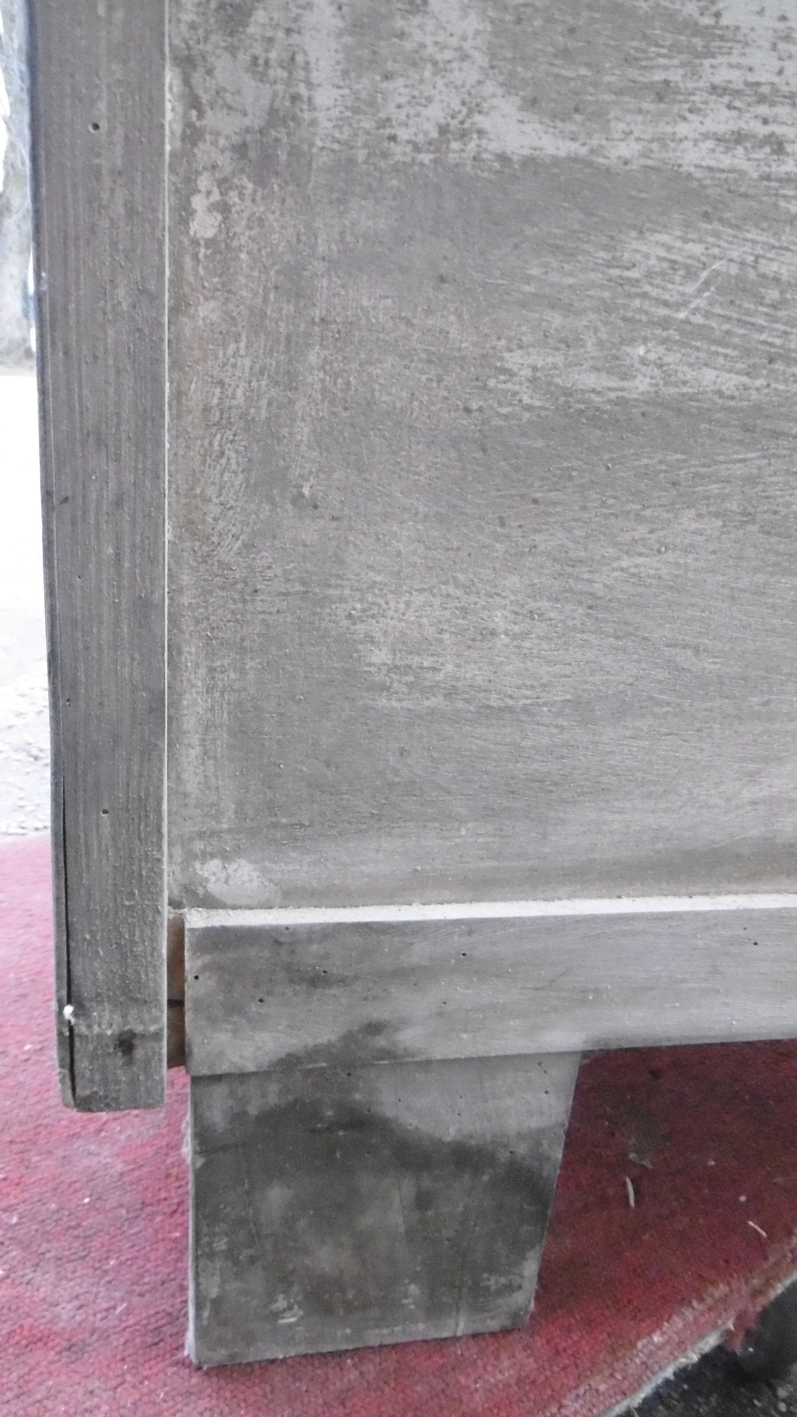 The 1950s wooden buffet