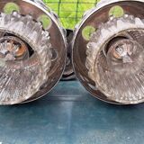Pair of Raak wall lights, 1970s