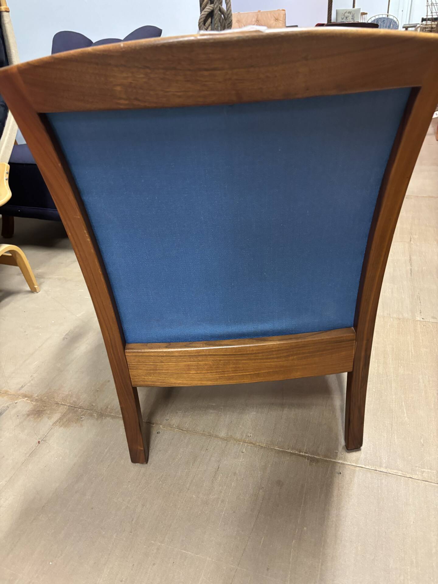 Walnut armchair, Sweden, 1960