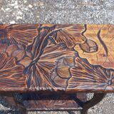 Art Nouveau Wood Tablet