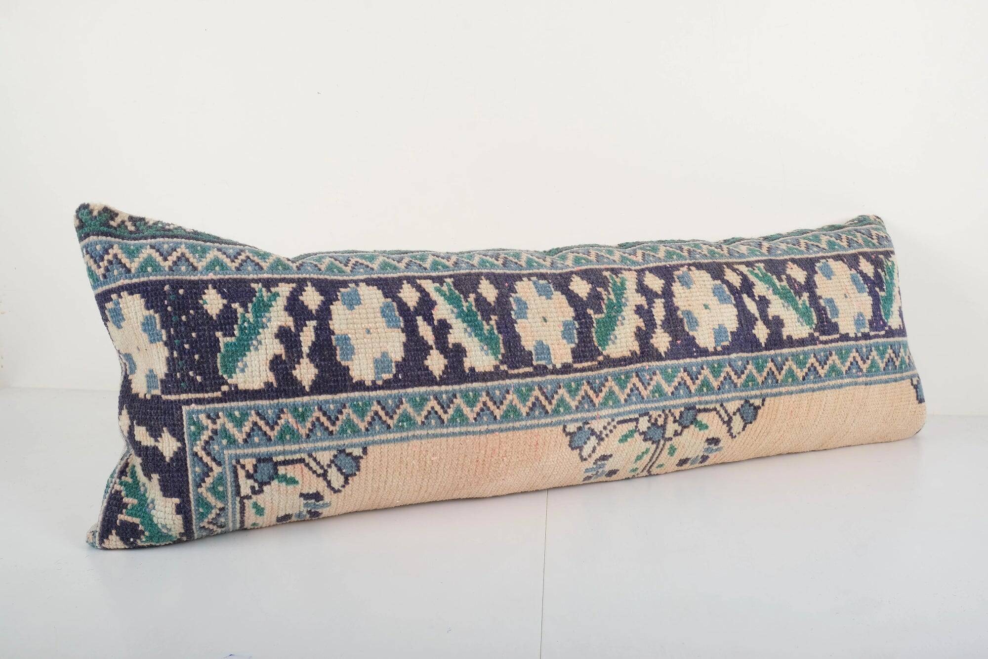 Vintage Turkish cushion cover 38x109 cm