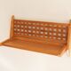 1960's Wooden Wall Shelf