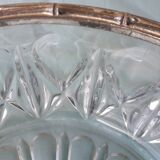 Glass salad bowl