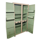 Metal cabinet monopolis years 50 vintage industrial