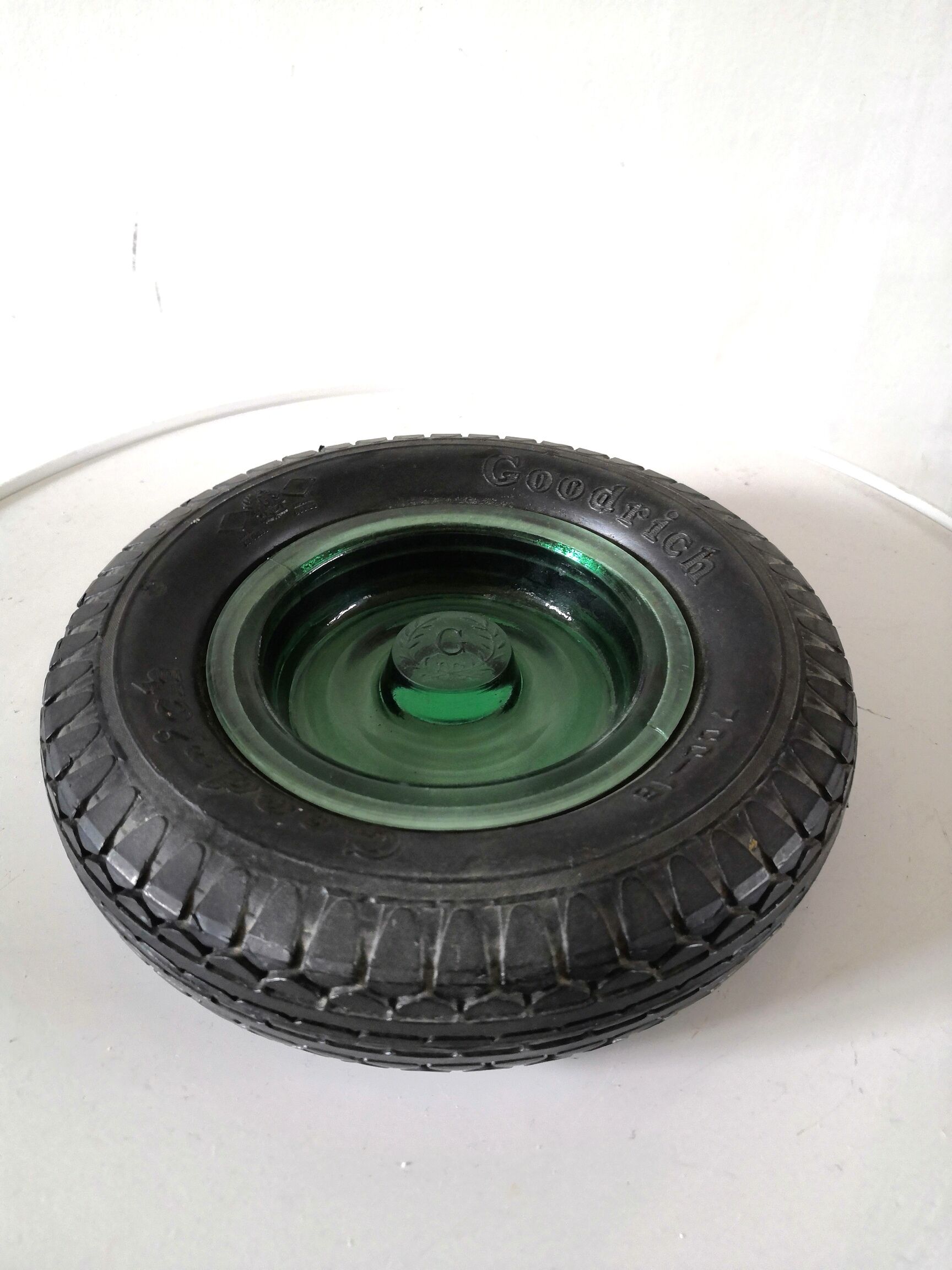 Goodrich tire ashtray design 70s