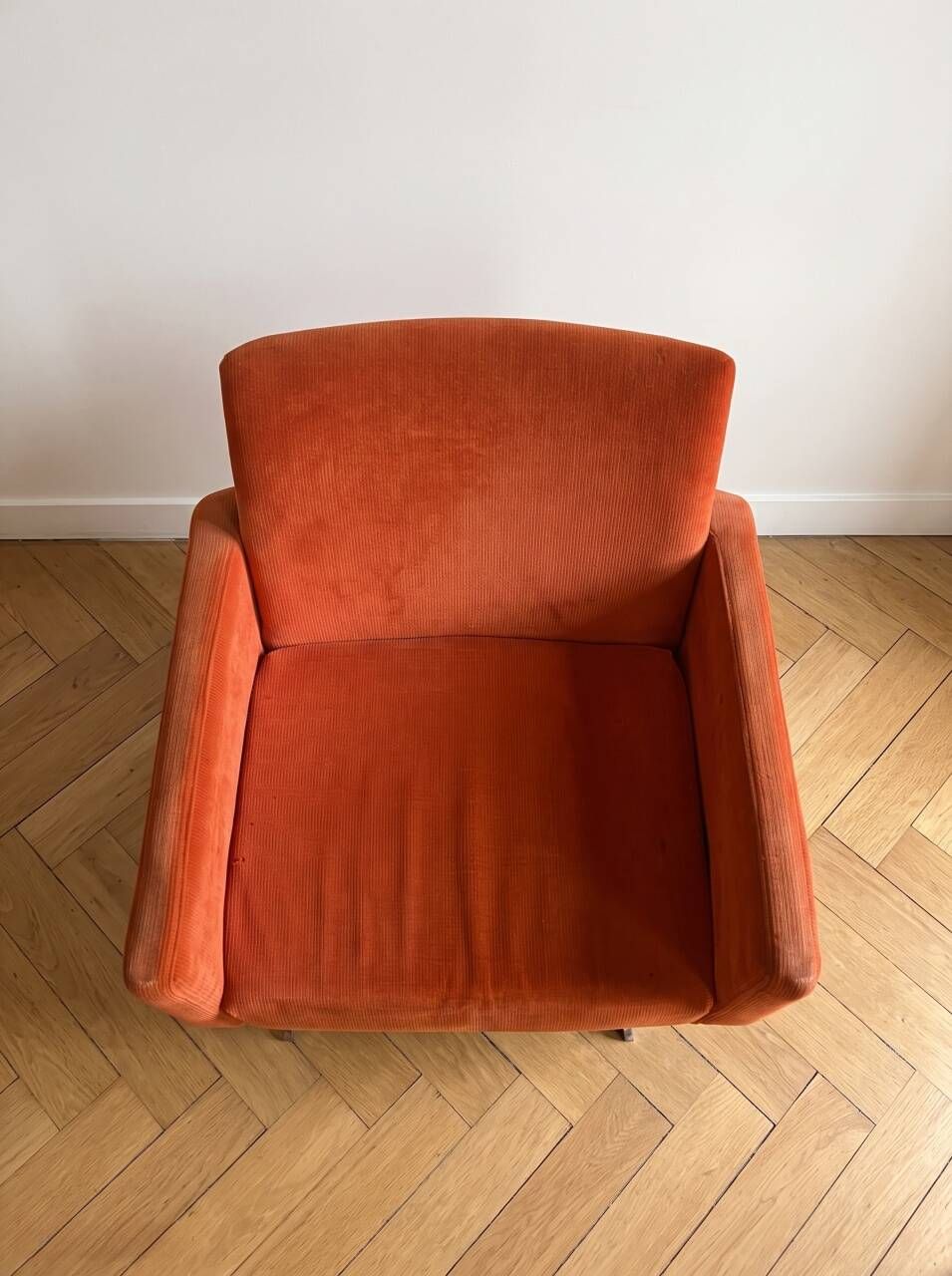 Retro Armchair BoConcept Orange Fabric