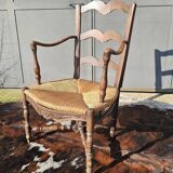 Fauteuil provençal ancien