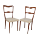 Scandinavian chairs skaï white