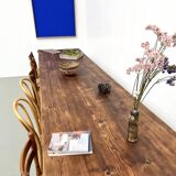 Very large solid pine farmhouse table
