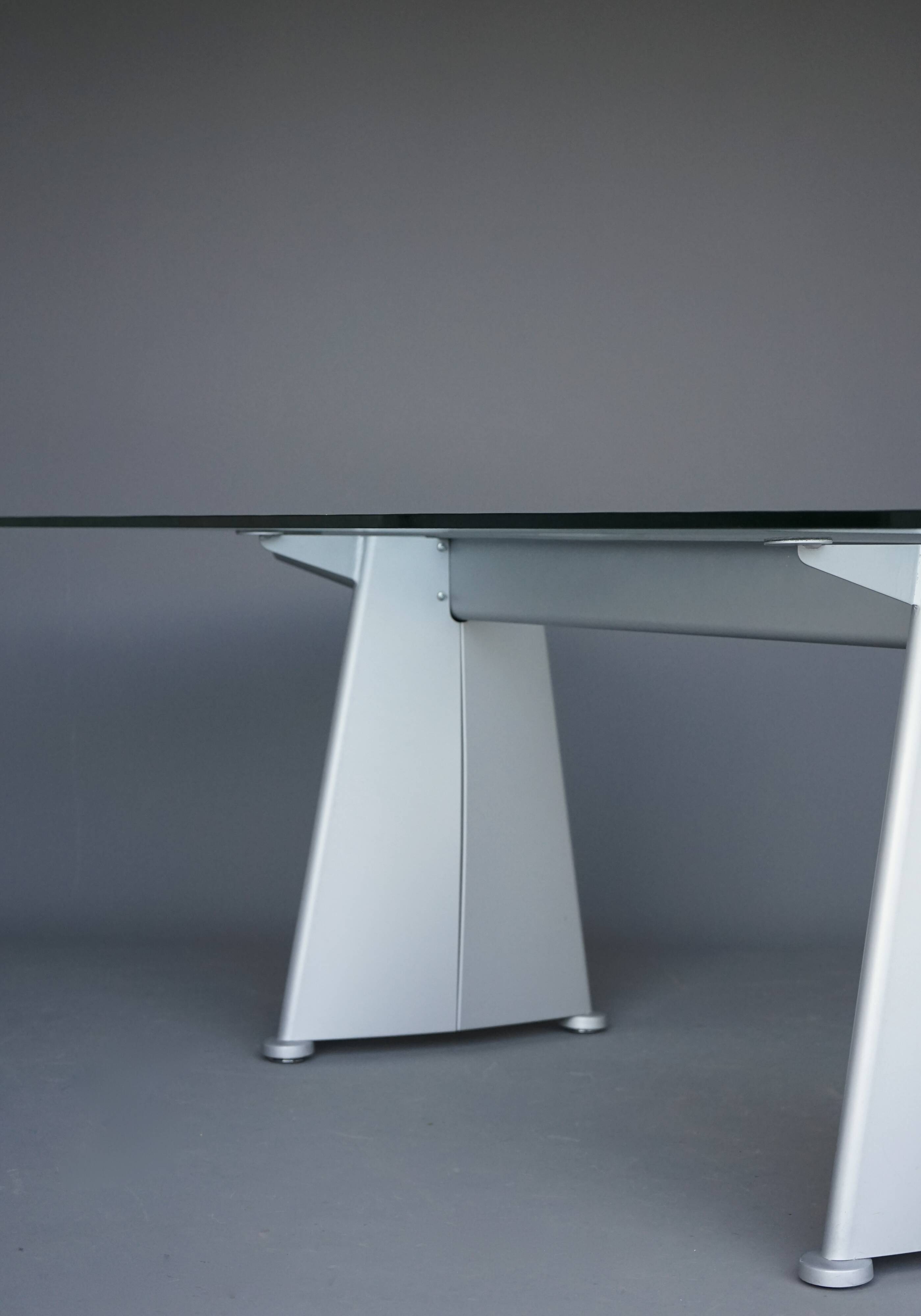Jean Prouvé Trapèze Dining Table for Tecta, 1980s