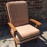 Free-Span armchair FS 116 France 1952