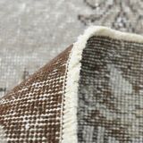 Gray & Brown Classic Turkish Rug, 176x294Cm