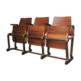 Vintage foldable theatre seats