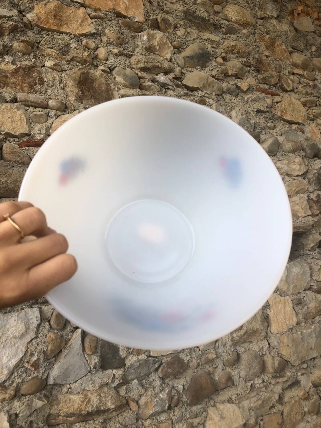 Salad bowl • Arcopal vintage
