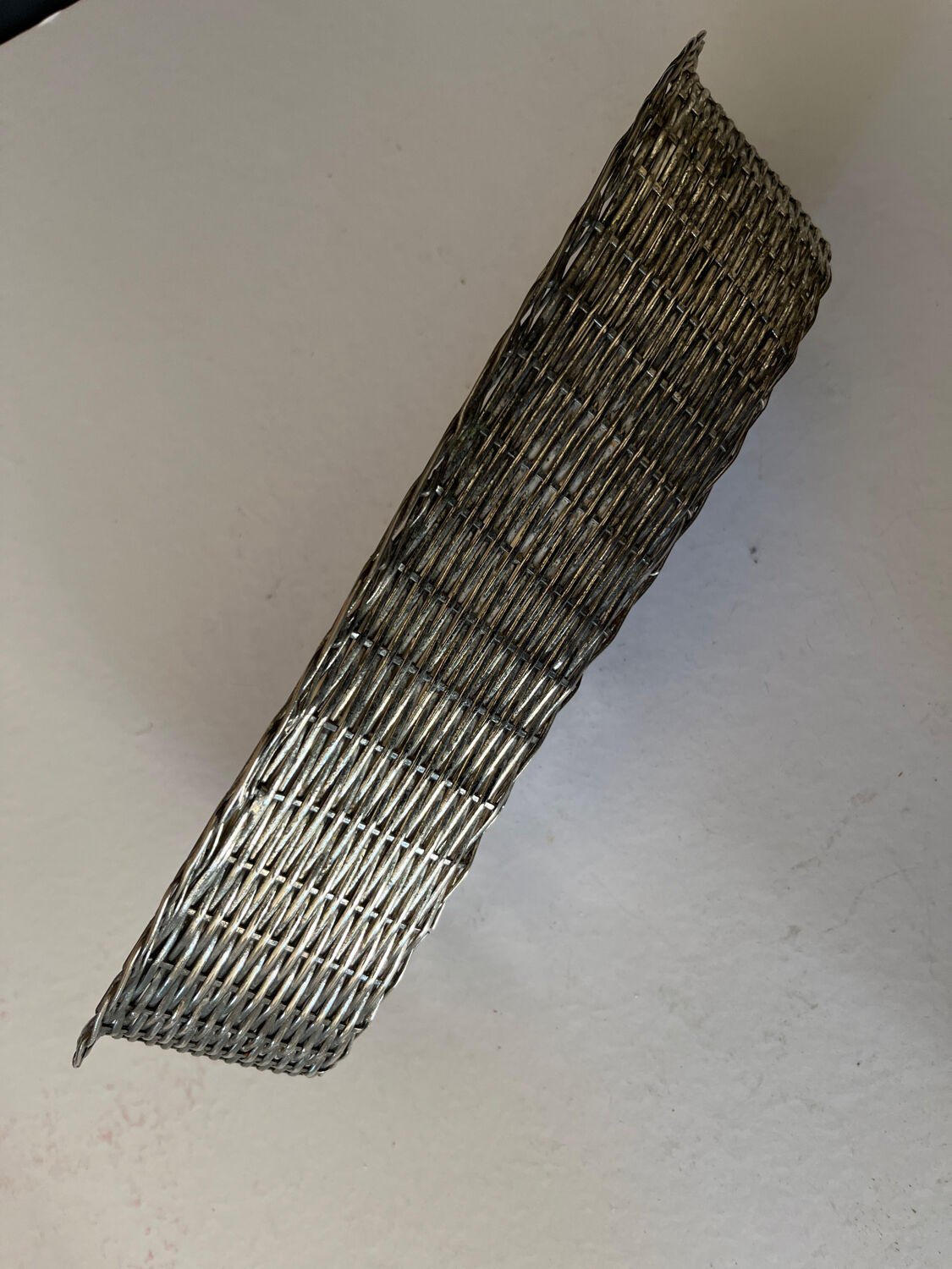 Bread basket, silver-plated