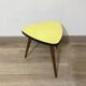 Porte plante tripode jaune 60´s