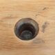 Double desk of schoolboy wood metal vintage curved base
