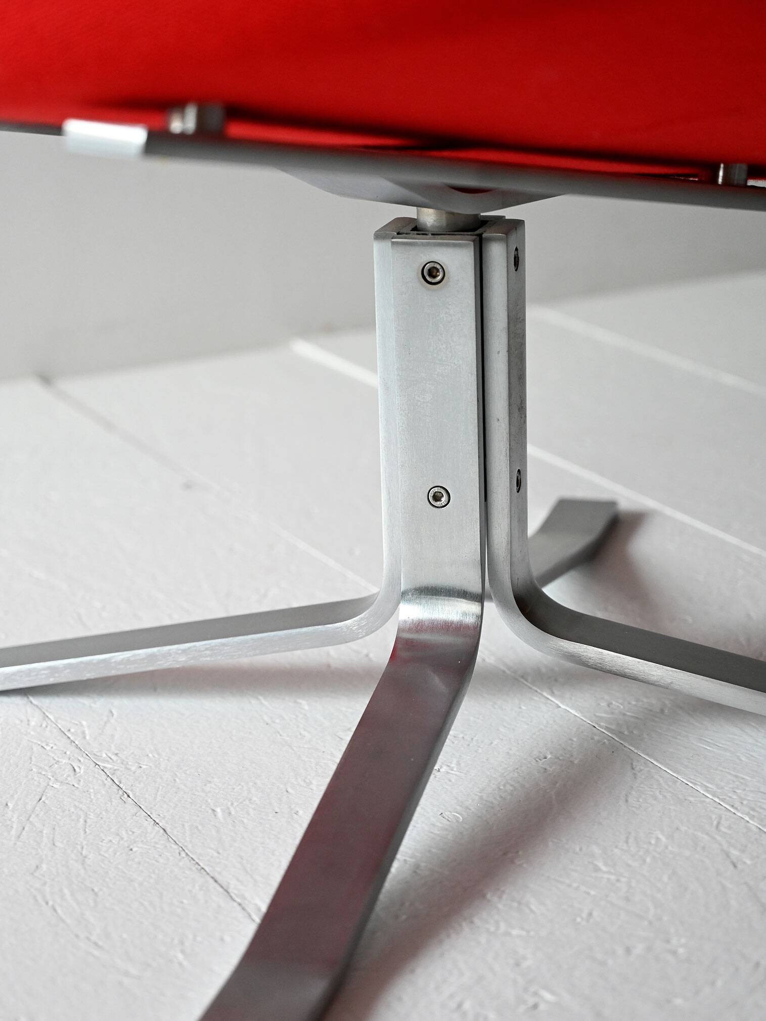 Red Corona Chair by Poul M. Volther